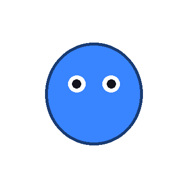 blue creature